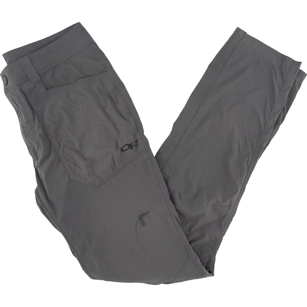 Outdoor Research Mens 30 Equinox Pants Charcoal Grey Stretch Hike Gorpcore READ